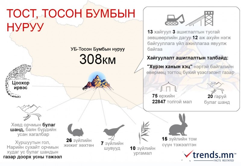 ТОСТ, ТОСОН БУМБЫН НУРУУНЫ ТУХАЙ 5 БАРИМТ | trends.mn